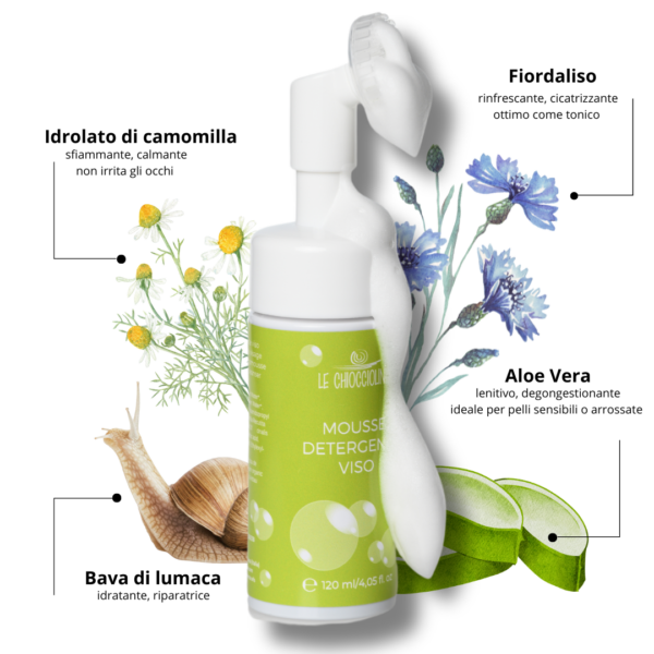 Kit Snail Care "Doppia Detersione": Balsamo Struccante + Mousse Detergente Viso - Bild 6